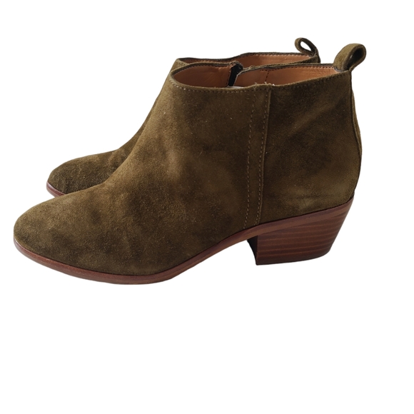 J. Crew Leather size 6 ankle boots - Picture 1 of 7
